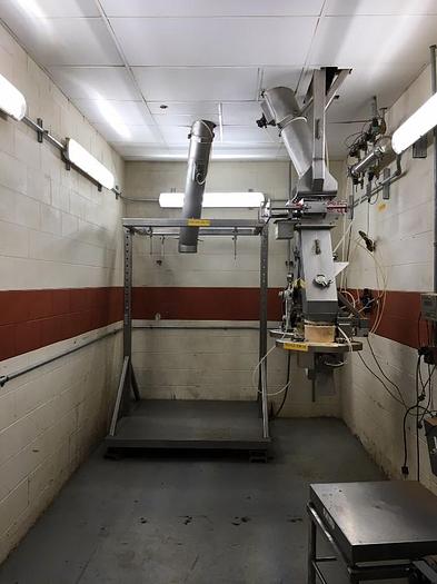 Used Spray dryer 7,000 lbs. Per hour evap. V-bottom dryer three nozzles
