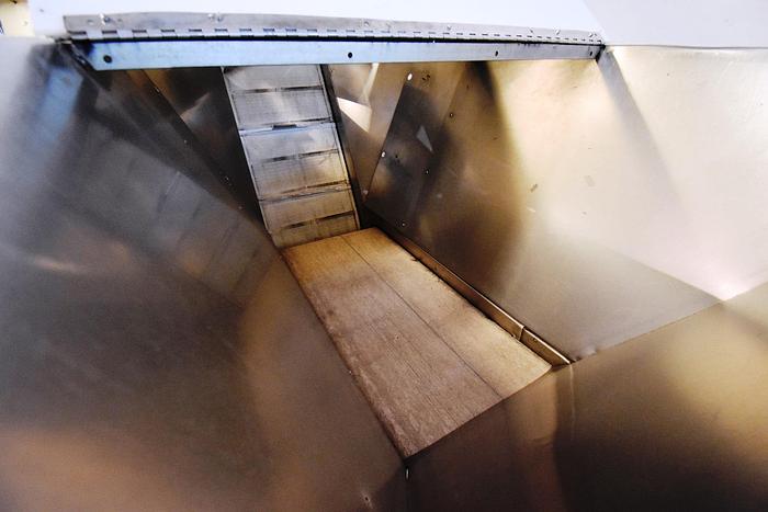 Used Hopper, Bottle, Elevator, Stainless Steel, 3 Phase Power #5991100