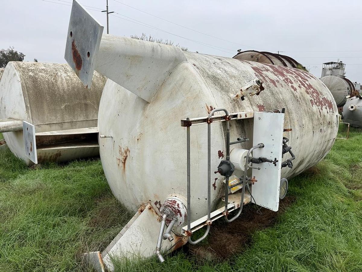 Used Tank, 1,285 Gallon, S/st, Ln2 Storage, 65 PSI, Cryogenic, #S737837