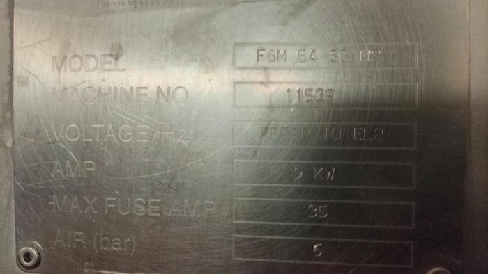 Used Injector, Meat, Fomaco, Needle, Mdl FGM 54 SS M2, Brine, #S742833