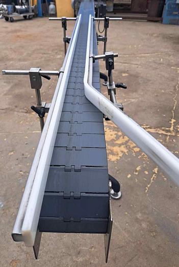 Used Conveyor, Belt, Accutek, 4.5" x 10' , Model 26-ST45-SAO, 1/2 HP