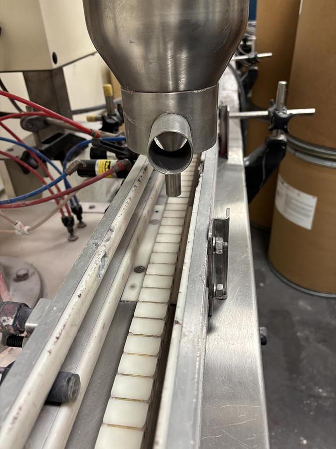 Used Filler, Auger, Single Head, AMS, Unscrambler, Conveyor, Accumulation, #5532788