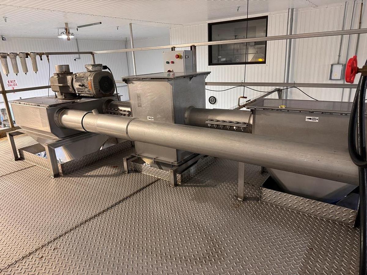 Used Conveyor, Tubular Drag Conveyor, Cablevey, 6300 Series, 6" di. X 200' Long, #5991848