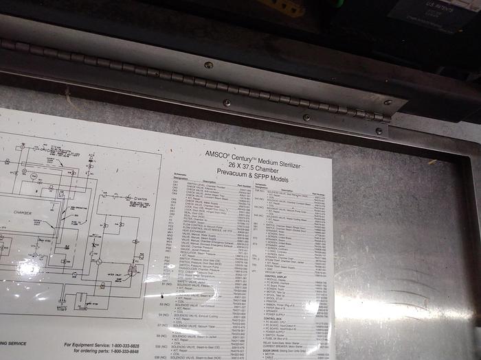 Used Steris Amsco Century SV16OH Sterilizer Autoclave