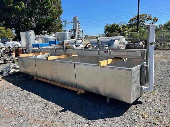 Used Tank, 1,000 Gallon, Stainless Steel, Cheese Vat, Kusel, DLHD16, #5861437