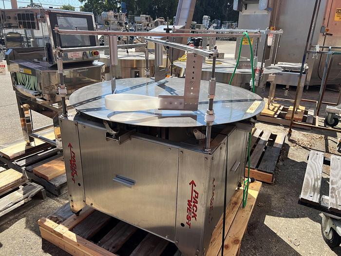 Used Table, Accumulation, 48", Stainless Steel, PackWest #S745239