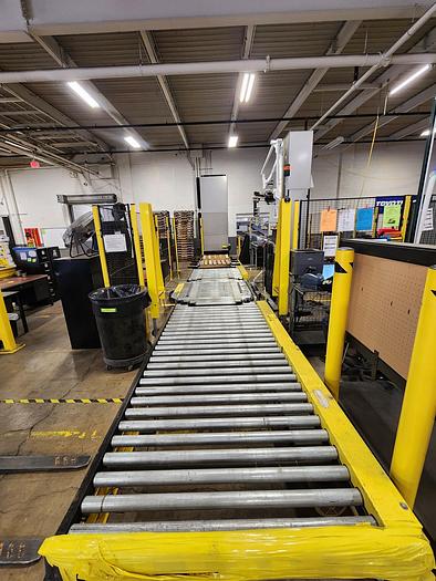 Used Palletizer, Arpac ARBOT-1000, Stretch Wrapper, Automatic. 