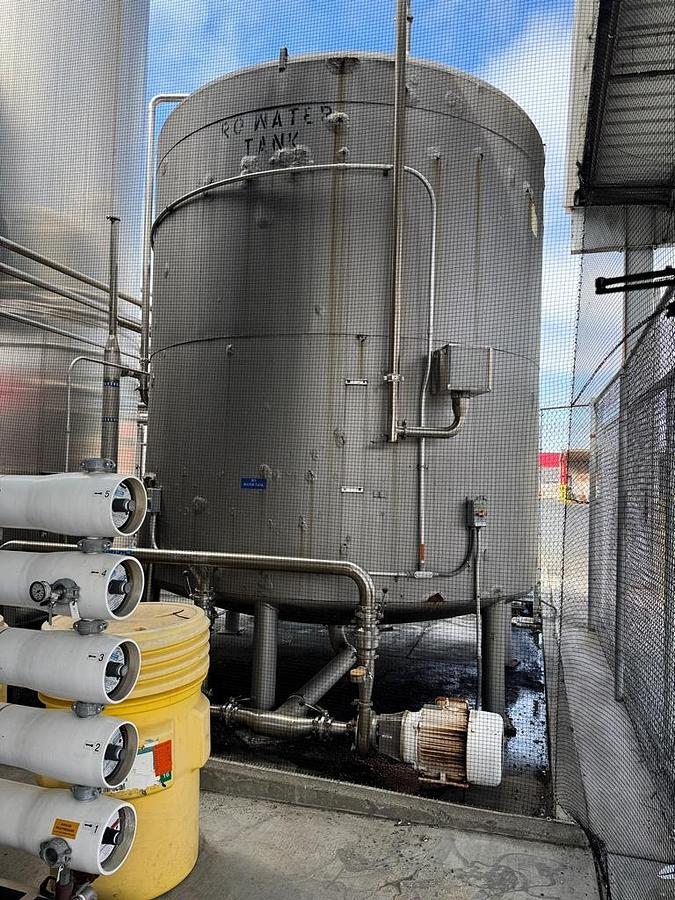 Used Water Treatment System, 225/300 GPM RO & Nano Filtration with UV, Osmonics, #5991632