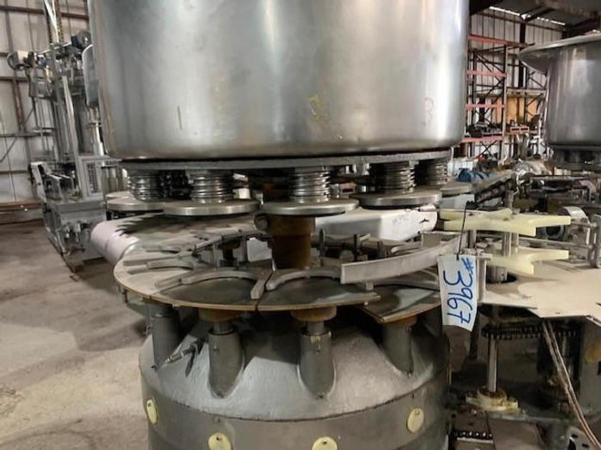 Used Filler, Can, Rotary, 12-Valve, Gravity, FMC, Stainless Steel, #5991924