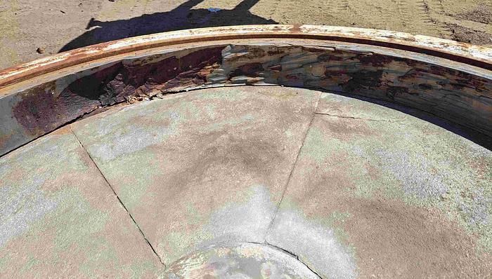 Used Mill, Jet, 36", Micronizer, Removable Liners, #S479998