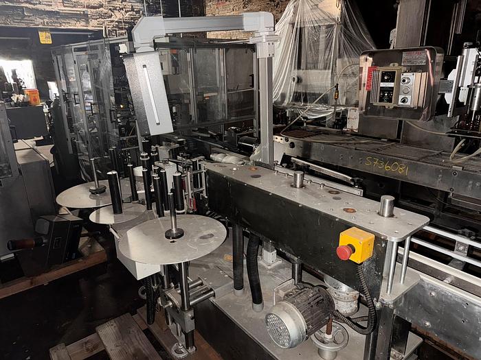 Used Labeler, Pressure Sensitive, Quadrel, Versaline, Wrap, #S744339