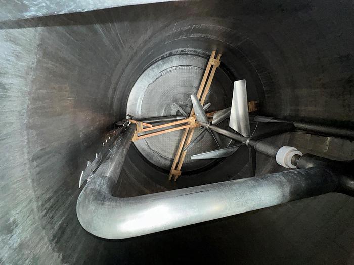 Used Tank, 2,750 Gallon, 316 Stainless Steel, Jacket, Agitated, #5991019