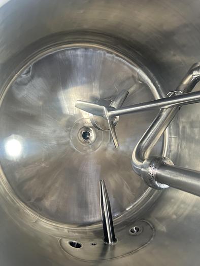 Used Reactor, 50 Gallon (200 Liters), 316L Stainless Steel, Jacketed, 45 PSI Internal, Agitated #S745438