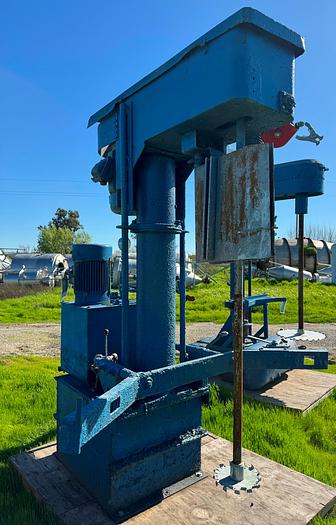Used Mixer, Dispersion, 10 / 7.5 HP, Stainless Steel, Explosion Proof #S745361