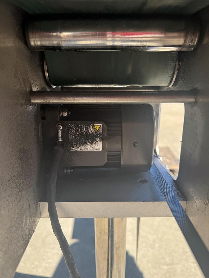 Used Conveyor, Belt, 5-3/4” X 21” & 25”,  (2) Belt Conveyors, Stainless Steel, #5991591