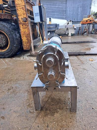 Used Pump, Positive, Waukesha, Mdl 55, 2" In/Out, 3 HP #S745801