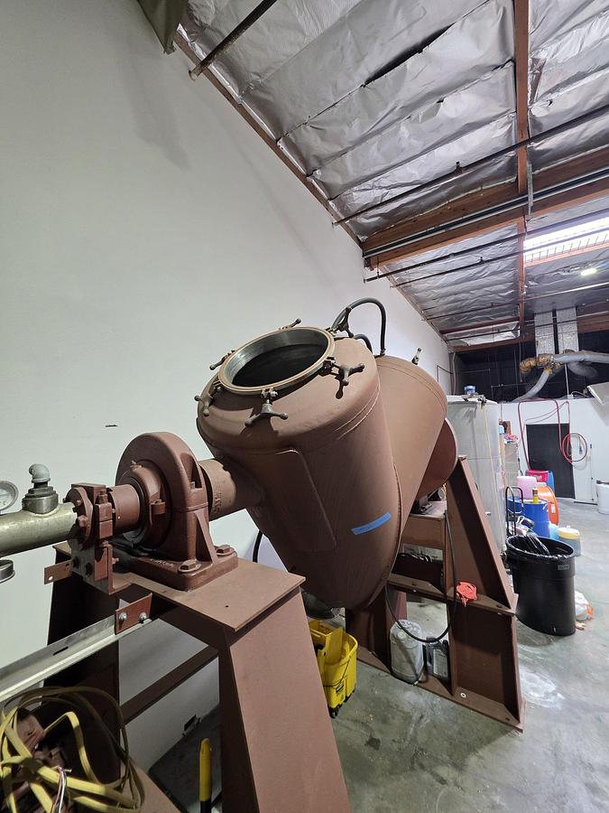 Used Mixer, V-Type, 30 Cu Ft, Patterson-Kelley, Stainless Steel, Intensifier Bar, #5992006
