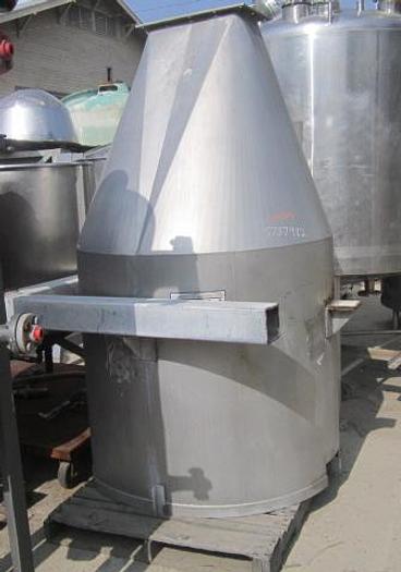 Used Bin, 50 CF, S/st, 4' x 3'8", OT/CB, FPEC #S737982