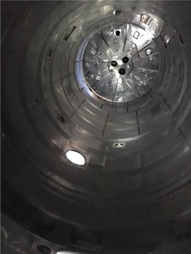 Used Spray dryer 7,000 lbs. Per hour evap. V-bottom dryer three nozzles