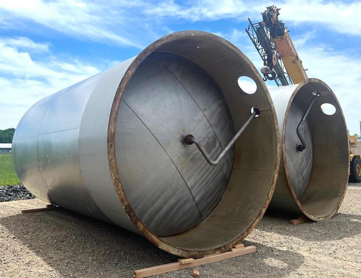 Used Tank, 15,000 Gallon, Vertical, 304L Stainless Steel, ASME, Unused, #5991729