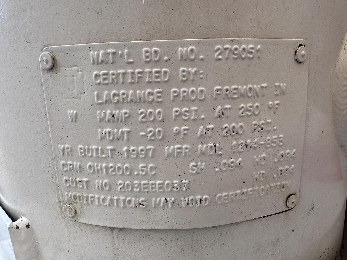 Used Compressor, Air, 25 HP, Rotary Screw, Gardner Denver, 125 PSI, Receiver Tank, #5991878