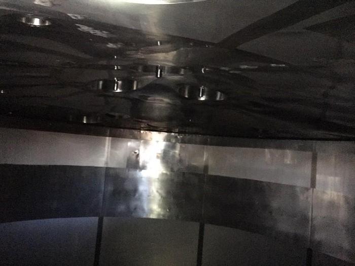 Used Spray dryer 7,000 lbs. Per hour evap. V-bottom dryer three nozzles