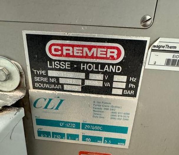 Used Counter, Tablets, Pills, 12-Lane, Single Head Filler, Cremer CF-1220 #5554553