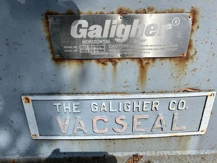 Used Pump, Centrif., 125 HP, Rubber Lined, 14" X 12", Galigher, SRL, #S611100