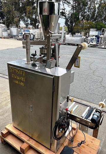 Used Filler, Form, Fill & Seal, Tea Bag Machine, Automatic, YD-168 #S745117