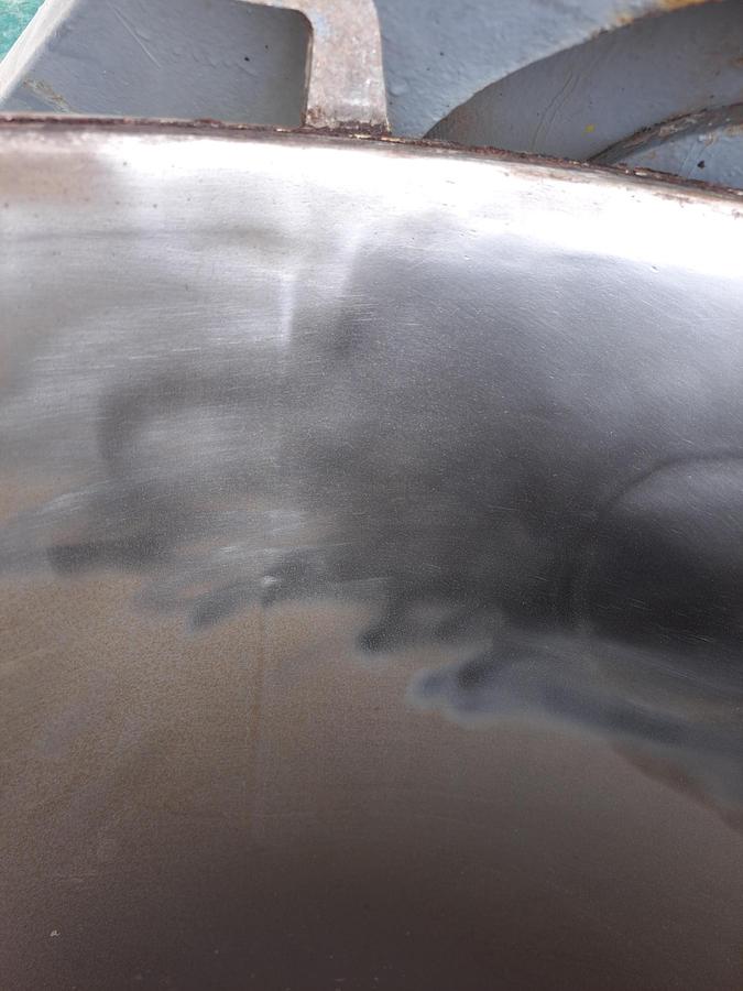 Used Mixer, V-Type, 5 CF, 304 Stainless Steel, PK, 100 Pounds per Cubic Foot #S744366