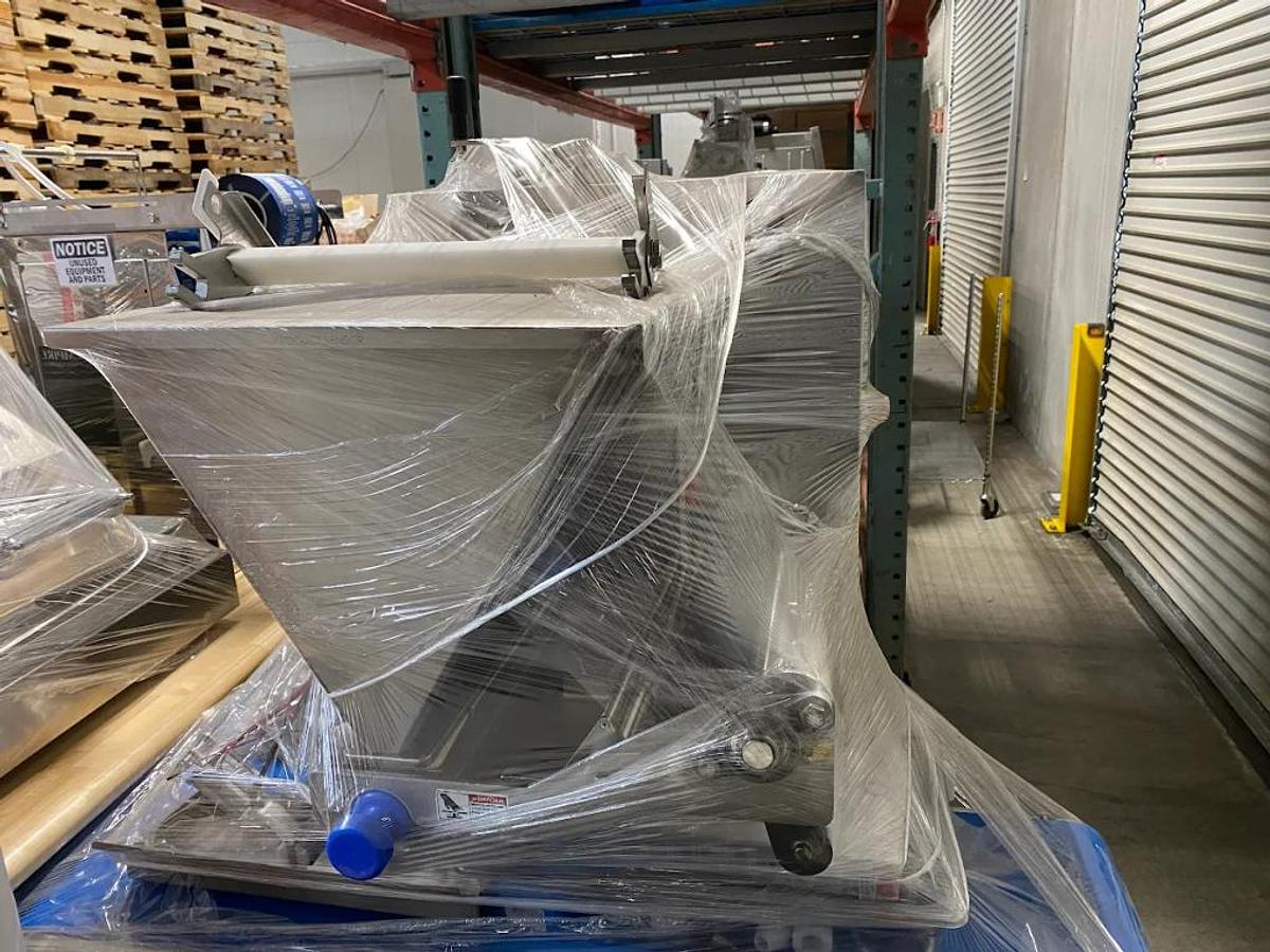 Used Depositor, Unifiller MultiStation Servo Depositor, 6–8 Nozzle, 11 Gallon Hopper, PLC Controls, #5991723