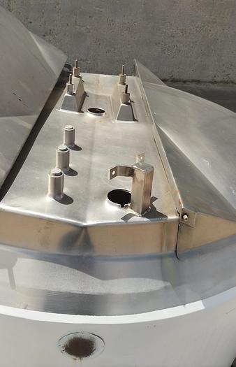 Used Stainless Steel 300 Gallon Vat Pasteurizer Tank S745076