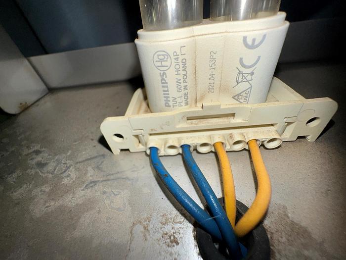 Used Scrubber, Air, 24" x 24" x 10', Stainless Steel, American Air, #5990979