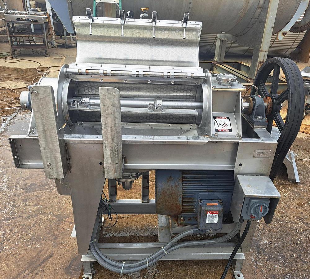 Used Pulper, Finisher, Brown International, Model 4000, 15 HP, #5991564