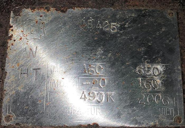 Used Dryer, Drum, Double, 42"x120", Chrome, PFE Rolls, 160 PSI A #D745513