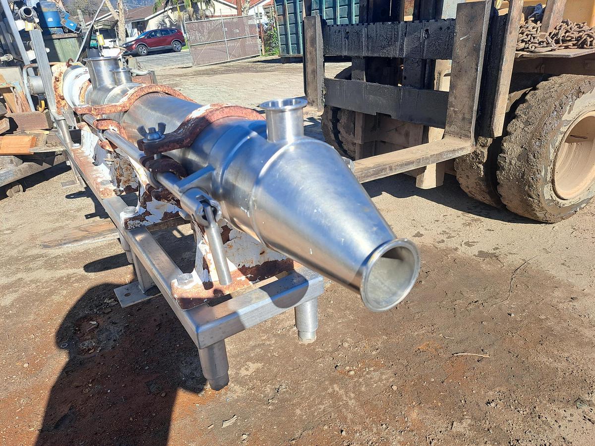 Used Pump, Moyno, 5 HP, 4" Inlet, 3" Outlet, S/st #S744768