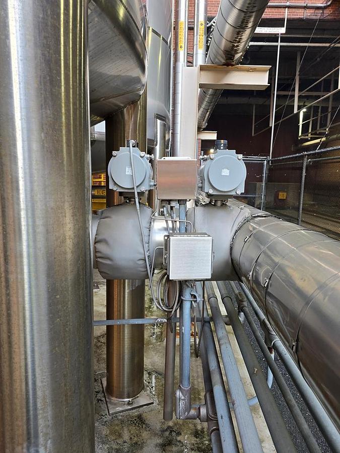 Used Tank, 20,000 Gallon, Duplex 2205 Stainless Steel, Insulated, Mueller (3) #5991692