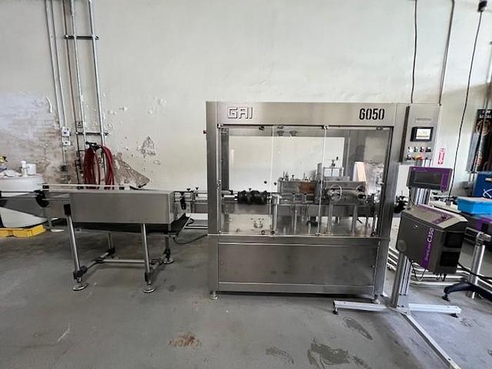 Used Filling Line, Bottles, Filler/Rinser/Crowner, Labeler#C744999