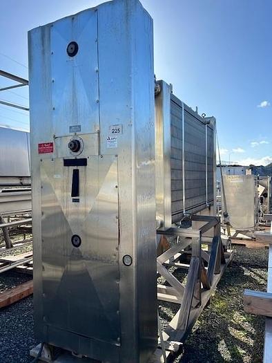 Used Heat Exchanger, Plate, 2,300 SF, 316 Stainless Steel, APV, HTST #C743296