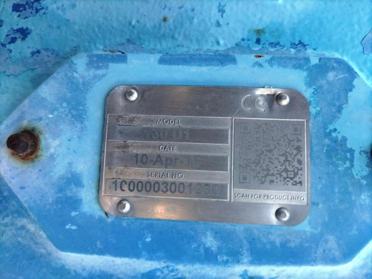 Used Briner, Overflow, Stainless Steel, 12 feet, Volta Belt Conveyor, Waukesha 130 U1 Pump, #5991929