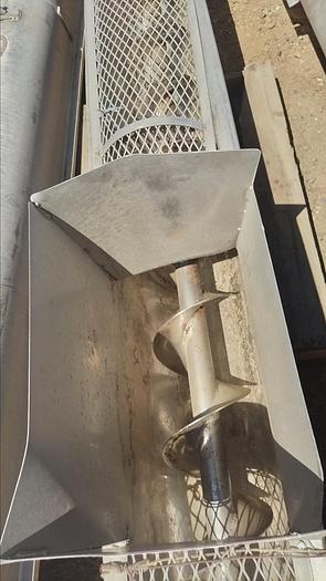 Used Conveyor, Screw, 18" X 10', Stainless Steel, #5880210