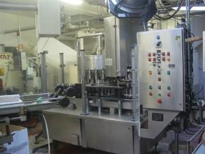 Used Filler, Capper, Scoma/Zalkin, 16-head Fill, 6-head Cap, #S733238