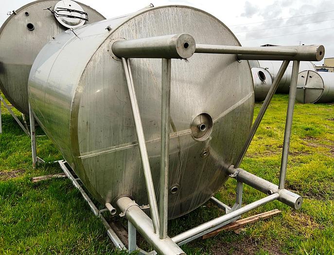Used Tank, 1,240 Gallon, S/st, Jkt, Brewery Tank #C745013