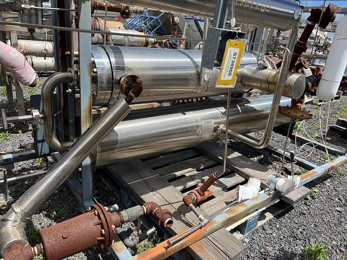 Used Evaporator, Falling Film, Clean Steam, Mueller, PSG P7140, #S738900