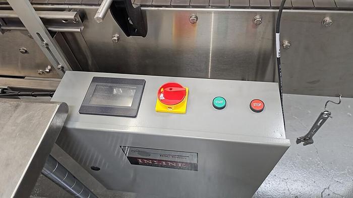 Used Conveyor, Inline,  108" Long, Indexing Conveyor, Inline Packaging Systems