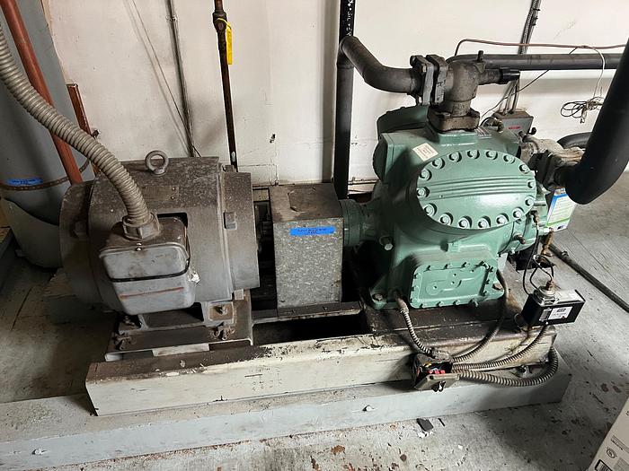 Used Stainless Steel Rotary Pouch Cooler, Refrigeration Compressor & Chiller - #4675483