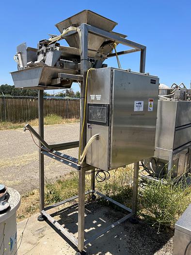 Used Filler, Weigh, 3-Lane, Powell, Stainless Steel Vibratory #C745215
