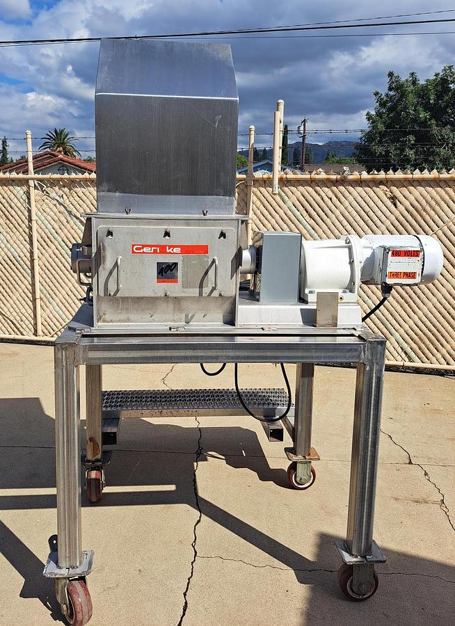Used Mill / Grinder, Granulator Sieve / Nibbler, Gericke NBS 300/450, Stainless Steel, #5991558