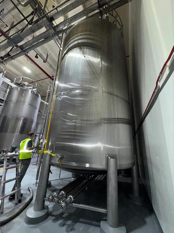 Used Tank, 10,000 Gallon, Watson Metal Masters, Agitated, Stainless Steel, Insulated, Qty 3, #5991624