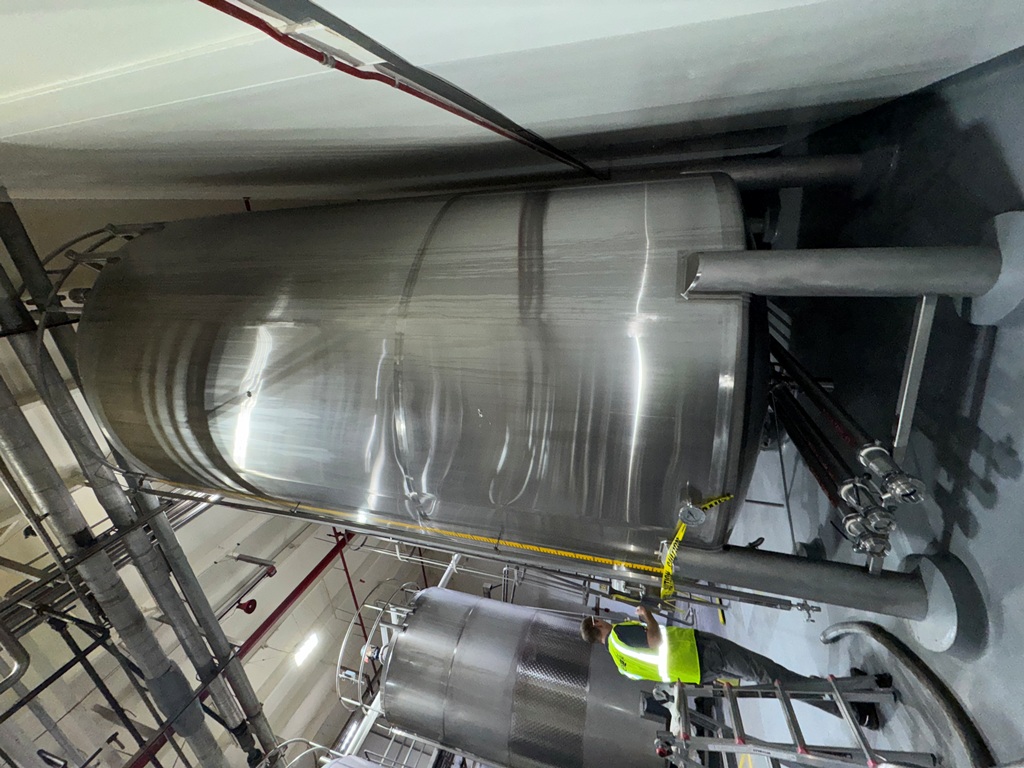 Used Tank, 10,000 Gallon, Watson Metal Masters, Agitated, Stainless Steel, Insulated, Qty 3, #5991624